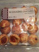 Gougères au fromage dorées au four