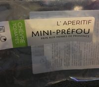 Mini préfou chèvre tomates