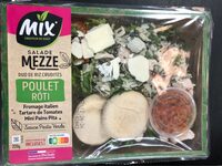 Salade Mezze Duo de riz crudités Poulet rôti, 320g