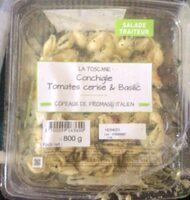 Conchiglie Tomates cerise & basilic