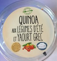 Quinoa aux legumes d'été et yaourt grec