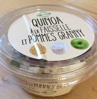 Quinoa à la faisselle et pommes granny