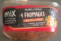 Salade et fusilli 4 fromages