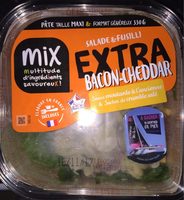 Extra Salade & Fusilli Bacon-Cheddar, 330g
