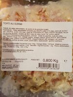 Torti au surimi