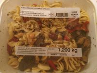 Fusilloni aux légumes grillés