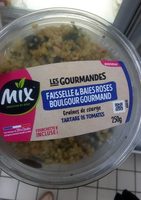 Les gourmandes - faisselle et baies rose boulghour gourmand