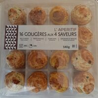 16 gougeres aux 4 saveurs