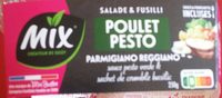 Salade & fusili poulet pesto