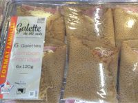 Galette de blé noir jambon fromage