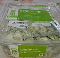 Concombre au fromage blanc