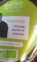 Taboulé tomate persil et menthe bio