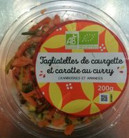 Tagliatelles de courge et carotte