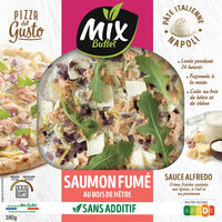 Pizza Del Gusto Saumon Fumé
