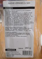 Quiche Lorraine 2 x 130g