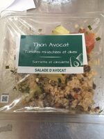 Thon Avocat Tomates Mi-Séchées Et Olives, Sariette Et Ciboulette