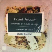 Salade poulet avocat