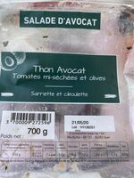 Salade Thon Avocat