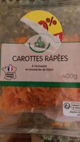 Carottes rapées à l\'échalote et moutarde de Dijon