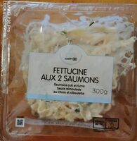Fettucine aux 2 saumons