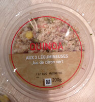 Quinoa aux 3 légumineuses