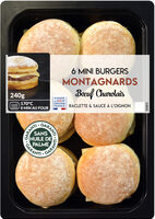 Mini Burgers Montagnards