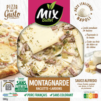 Pizza del gusto montagnarde