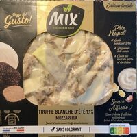 Pizza truffe blanche d’été