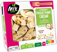 Salade & Penné - Poulet pané Caesar Œuf Fromage Italien Croûtons