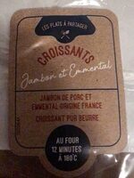 Croissants Jambon et Emmental