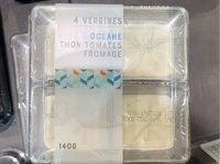 Verrines oceane thon tomates fromage