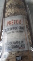 Préfou  bloc de foie gras  figues mi-séchées