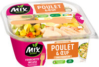 Bol poulet oeuf