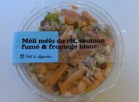 Meli mélo de riea saumon fumé et fromage blanc - Fresh - Fresh