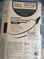 Penne Crevettes & Noix De St Jacques Au Pesto Rosso