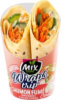 Wrap trip saumon fumé