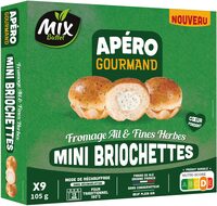Apéro Gourmand 9 Mini Briochettes