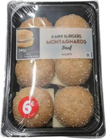 Mini burgers montagnards
