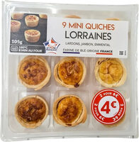 Mini quiches lorraines