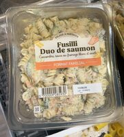 Fusilli duo de saumons