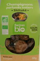 Champignons parfumés entiers shiitake