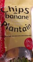 Chips de banane épicées plantain