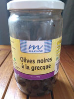 Olives Noire A La Grecque,