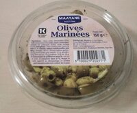 Olives Vertes Marinees