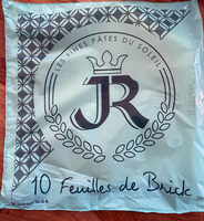 10 Feuilles de brick