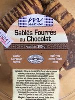 Sablés fourrés au chocolat