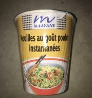 Nouilles au goût Poulet instantanées