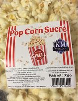 Pop corn sucré