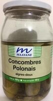 Concombres Polonais Aigres-Doux