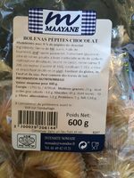 Bolenas pépites chocolat